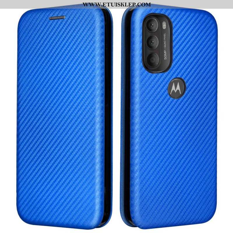 Etui Na Telefon do Moto G71 5G Etui Folio Kolorowy Silikon Węglowy